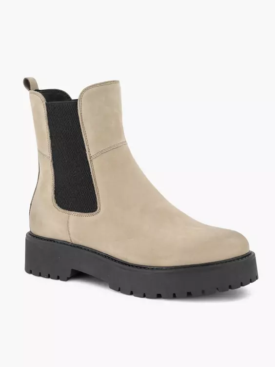 Beige Nubuck Chelsea Boot 8 Beige Nubuck Chelsea Boot - Afbeelding 6