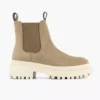 Taupe Leren Chelsea Boot -Skechers Winkel 2111294 H1