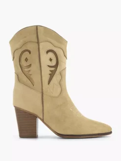 Zandkleurige Cowboy Laarzen