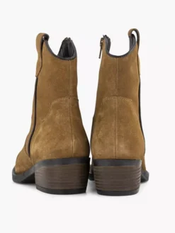 Bruine Leren Cowboy Laars -Skechers Winkel 2112288 H4