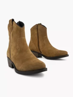 Bruine Leren Cowboy Laars -Skechers Winkel 2112288 H5