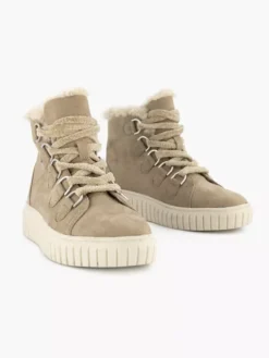 Beige Hoge Sneaker Gevoerd -Skechers Winkel 2112902 H5