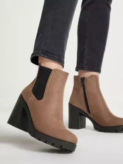 Bruine Chelsea Boot Hak -Skechers Winkel 2115801 H10