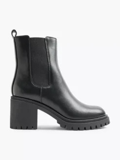 Zwarte Chelsea Boot Hak