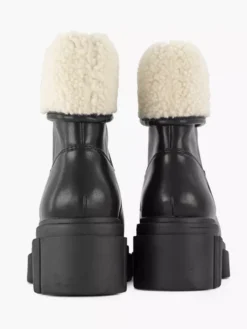 Zwarte Chunky Enkelboot Teddy -Skechers Winkel 2117873 H4