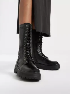 ESPRIT Zwarte Lange Veterboot -Skechers Winkel 2118031 H10