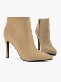 Zandkleurige Enkellaars Hoge Hak -Skechers Winkel 2119493 H5