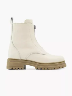 Off White Leren Boot Sierrits