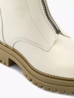 Off White Leren Boot Sierrits -Skechers Winkel 2119575 H5