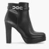 Zwarte Enkellaars Hoge Hak Sierketting 2 Zwarte Enkellaars Hoge Hak Sierketting -Skechers Winkel 2120491 H1