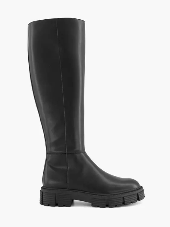 Zwarte Lange Laarzen 3 Zwarte Lange Laarzen