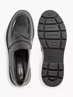 Zwarte Leren Chunky Loafer 10 Zwarte Leren Chunky Loafer -Skechers Winkel 2121237 H3