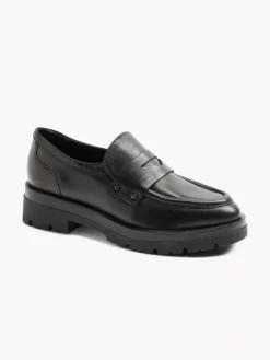 Zwarte Leren Chunky Loafer 13 Zwarte Leren Chunky Loafer -Skechers Winkel 2121237 H6