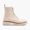 Beige Leren Veterboot -Skechers Winkel 2121570 H1