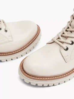 Beige Leren Veterboot -Skechers Winkel 2121570 H5