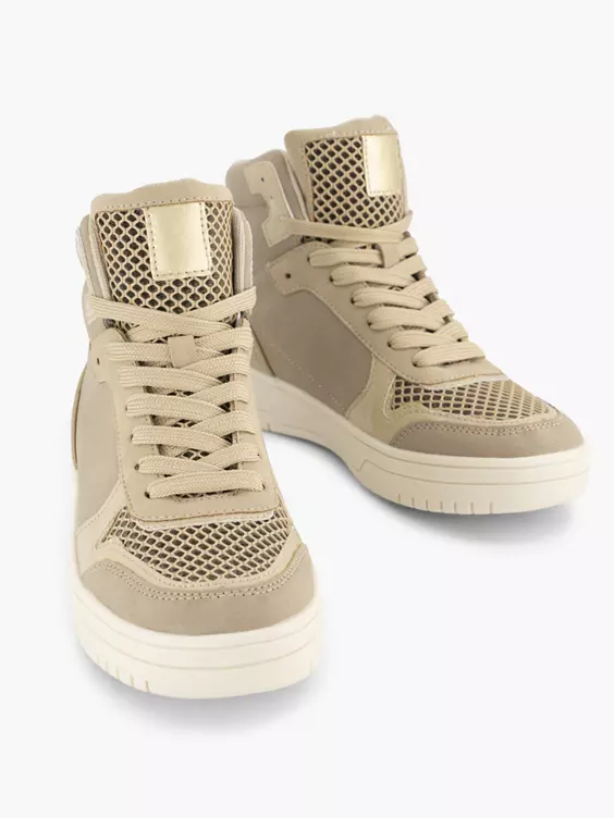 Bruine Hoge Sneaker 7 Bruine Hoge Sneaker - Afbeelding 5