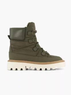 Groene Veterboot Gewatteerd