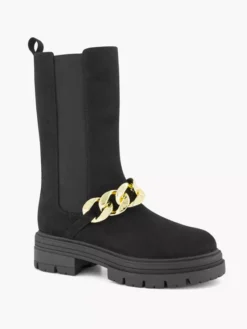 Zwarte Chelsea Boot Sierketting -Skechers Winkel 2122756 H6