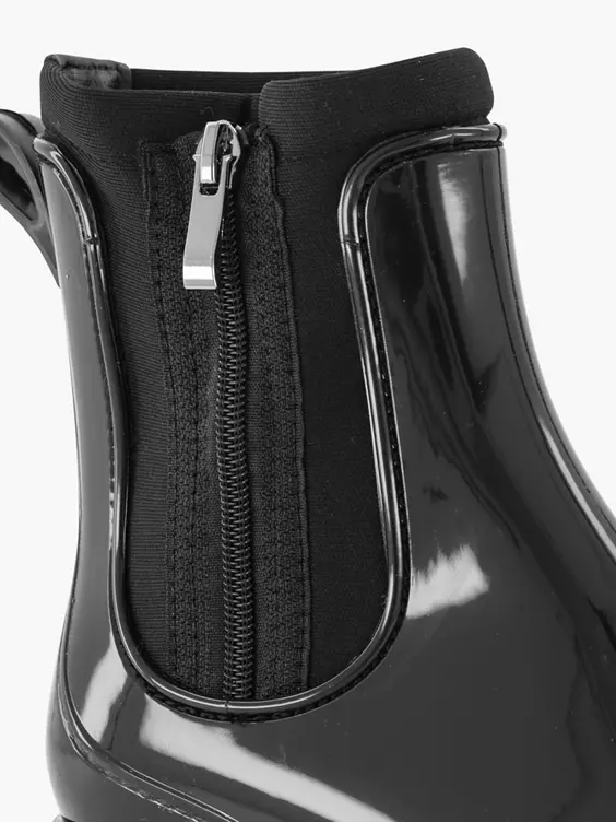 Zwarte Chelsea Regenlaars 7 Zwarte Chelsea Regenlaars - Afbeelding 5