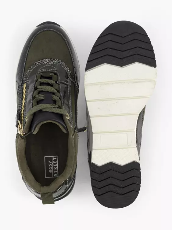 Easy Street Khaki Sneaker 5 Easy Street Khaki Sneaker - Afbeelding 3