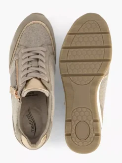 Taupe Leren Sneaker 10 Taupe Leren Sneaker -Skechers Winkel 2126141 H3