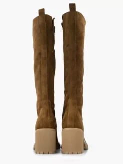 Bruine Lange Suéde Laarzen Hak 11 Bruine Lange Suéde Laarzen Hak -Skechers Winkel 2126383 H4