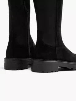 Zwarte Suéde Overknee Laars 11 Zwarte Suéde Overknee Laars -Skechers Winkel 2126527 H4