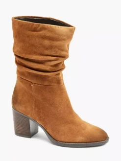 Bruine Suéde Enkellaars Hak -Skechers Winkel 2126592 H6