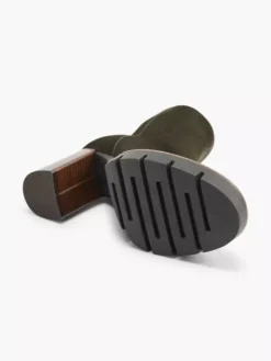 Groene Leren Enkelaars -Skechers Winkel 2126622 H3