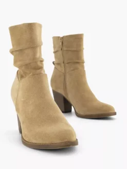 Zandkleurige Enkellaars Hak -Skechers Winkel 2130185 H5