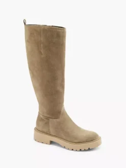 Taupe Lange Leren Laarzen 15 Taupe Lange Leren Laarzen -Skechers Winkel 2131671 H7