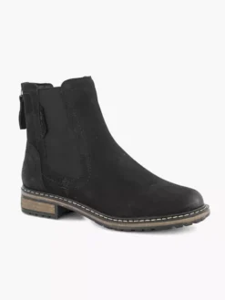 Zwarte Nubuck Chelsea Boot -Skechers Winkel 2135924 H6