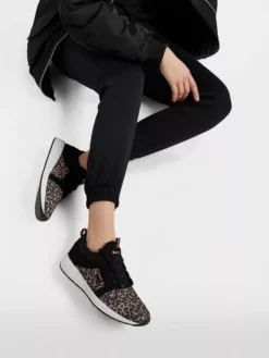 Bench Zwarte Sneaker Panterprint 17 Bench Zwarte Sneaker Panterprint -Skechers Winkel 2140539 H10