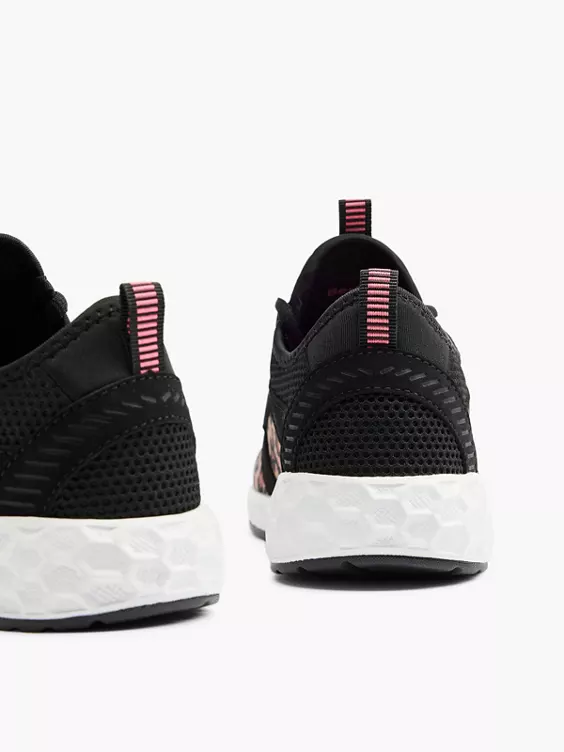 Bench Zwarte Sneaker Panterprint 6 Bench Zwarte Sneaker Panterprint - Afbeelding 4