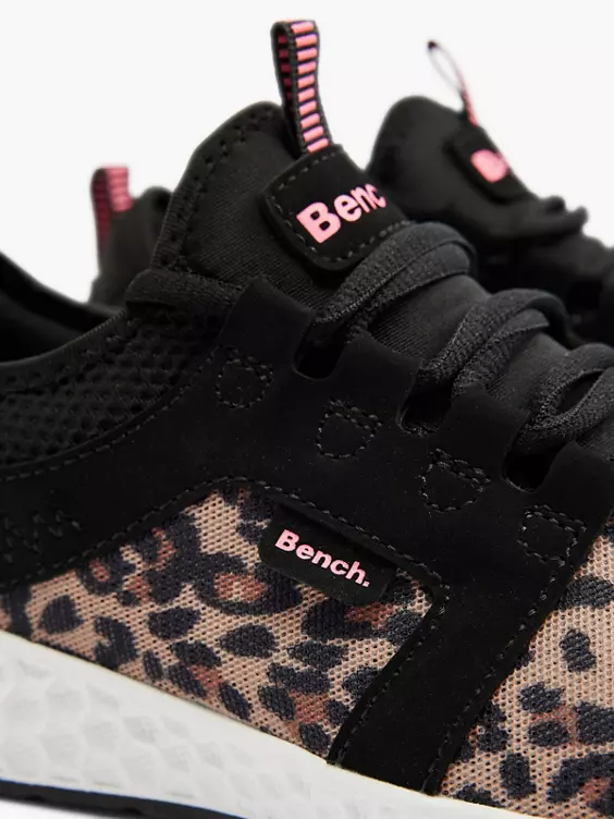 Bench Zwarte Sneaker Panterprint 7 Bench Zwarte Sneaker Panterprint - Afbeelding 5