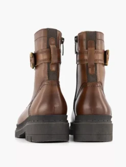 Bruine Leren Veterboot Gesp 11 Bruine Leren Veterboot Gesp -Skechers Winkel 2141350 H4