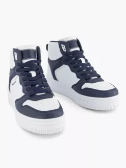 Blauw Witte Hoge Sneaker -Skechers Winkel 2144592 H5