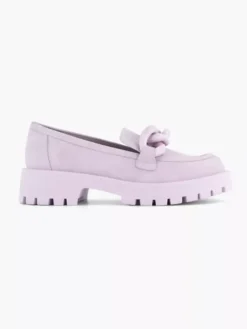 Lila Chunky Loafer Sierketting