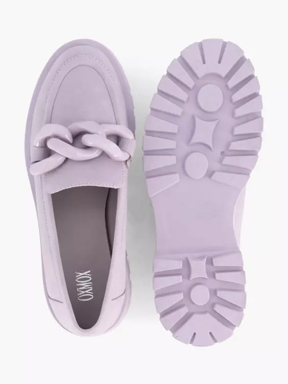 Lila Chunky Loafer Sierketting 5 Lila Chunky Loafer Sierketting - Afbeelding 3