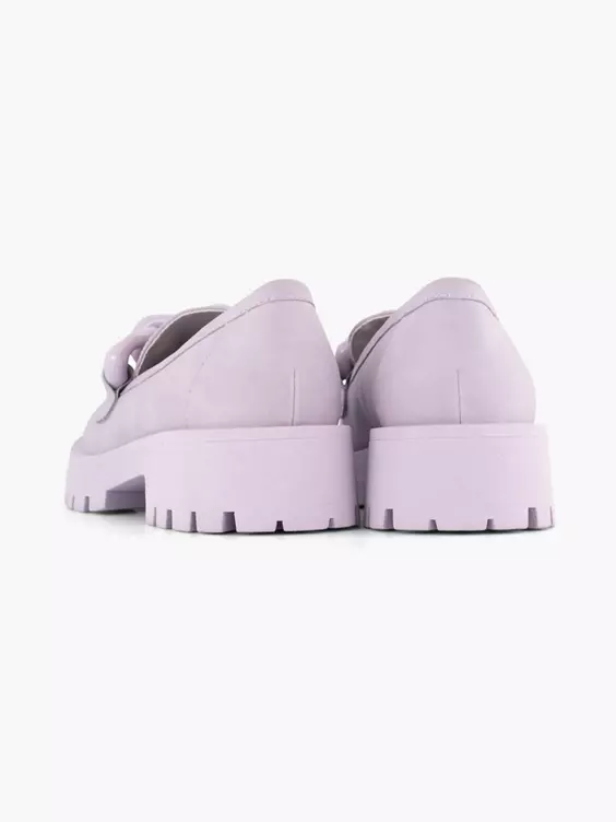 Lila Chunky Loafer Sierketting 6 Lila Chunky Loafer Sierketting - Afbeelding 4
