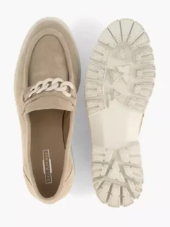 Taupe Suéde Chunky Loafer Sierketting -Skechers Winkel 2147392 H3