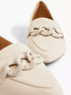 Beige Leren Loafer Sierketting -Skechers Winkel 2153196 H5