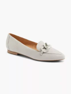Grijze Suéde Loafer Sierketting -Skechers Winkel 2153200 H6