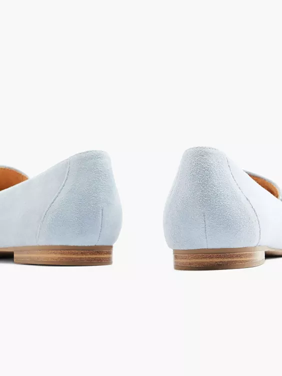 Blauwe Suéde Loafer Sierketting 6 Blauwe Suéde Loafer Sierketting - Afbeelding 4