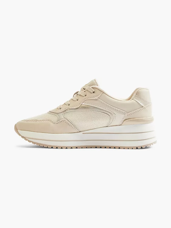 Beige Sneaker Platform 4 Beige Sneaker Platform - Afbeelding 2