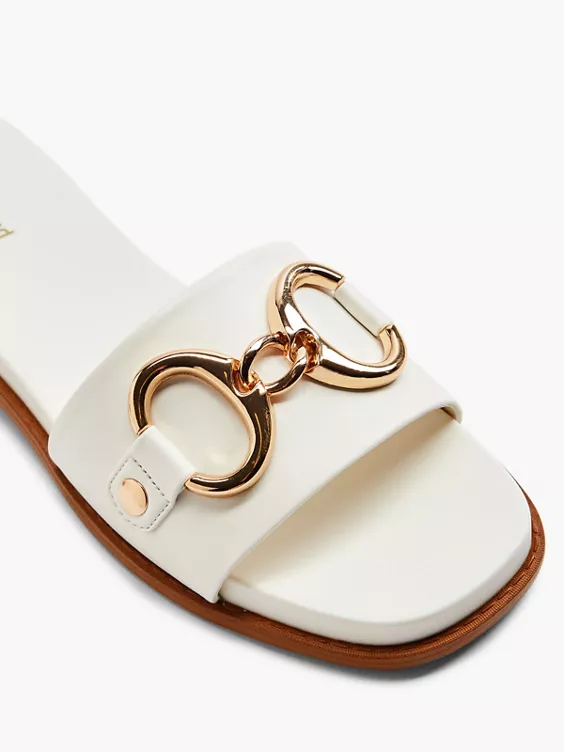 Witte Slipper Sierketting 4 Witte Slipper Sierketting - Afbeelding 2