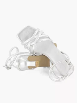 Zilveren Sandalette -Skechers Winkel 2158802 H3