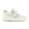 Witte Leren Sneaker Sleehak -Skechers Winkel 2161662 H1