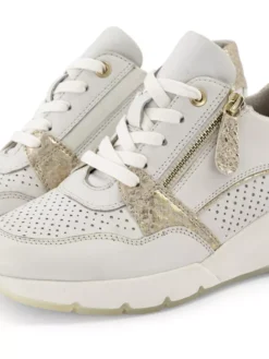 Witte Leren Sneaker Sleehak 12 Witte Leren Sneaker Sleehak -Skechers Winkel 2161662 H5