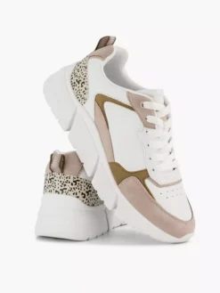 Witte Chunky Sneaker Panterprint -Skechers Winkel 2163595 H5